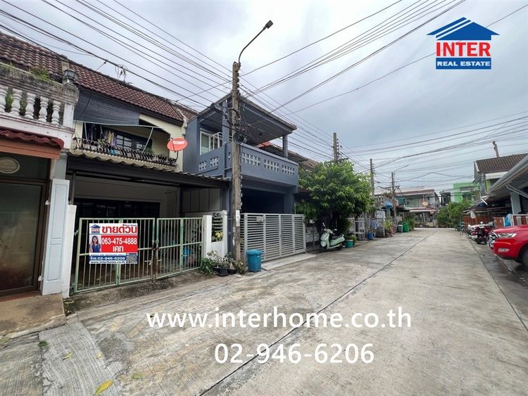 ทาวน์เฮ้าส์ 2 ชั้น 16 ตร.ว. หมู่บ้านสินธร แฮปปี้แลนด์ ใกล้เดอะมอลล์บางกะปิ ถนนแฮปปี้แลนด์1 ถนนนวมินทร์ ถนนรามคำแหง เขตบางกะปิ กรุงเทพมหานคร รูปที่ 3