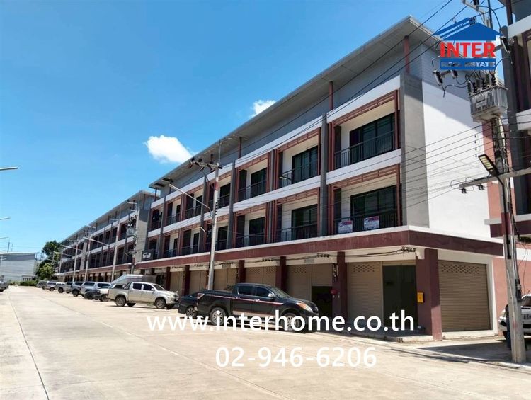 อาคารพาณิชย์ 3 ชั้น 21 ตร.ว. หมู่บ้านพฤกษา บ้านโพธิ์-มอเตอร์เวย์ ติดถนนทางคู่ขนานมอเตอร์เวย์ (กรุงเทพ-ชลบุรี สายใหม่) บ้านโพธิ์ ฉะเชิงเทรา รูปที่ 2