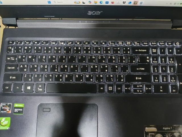 ขายโน๊ตบุ๊ค Acer Aspire 7 A715-42G-R4KZ รูปที่ 6