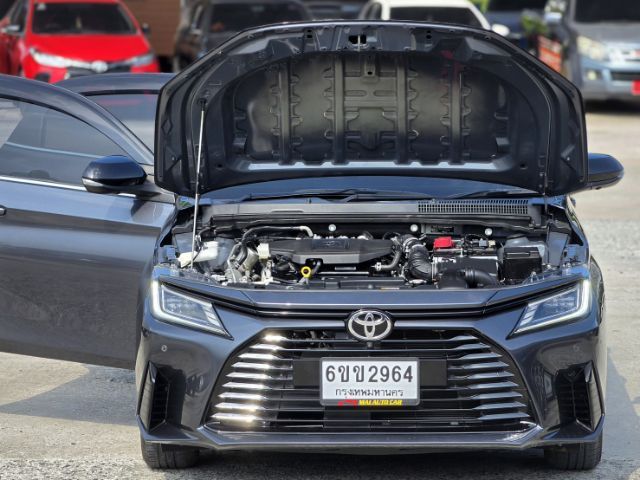 Toyota Yaris ATIV 2024 1.2 Premium Luxury Sedan เบนซิน ไม่ติดแก๊ส เกียร์อัตโนมัติ เทา รูปที่ 4