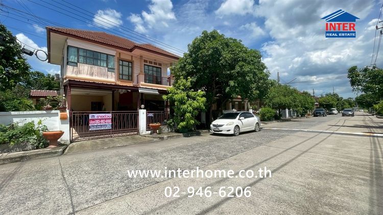 บ้านเดี่ยว 2 ชั้น 51.4 ตร.ว. หมู่บ้านเต็มสิริ เพลส 3 ซอยมิตรไมตรี12-1 ถนนสุวินทวงศ์ ถนนมิตรไมตรี เขตหนองจอก กรุงเทพมหานคร