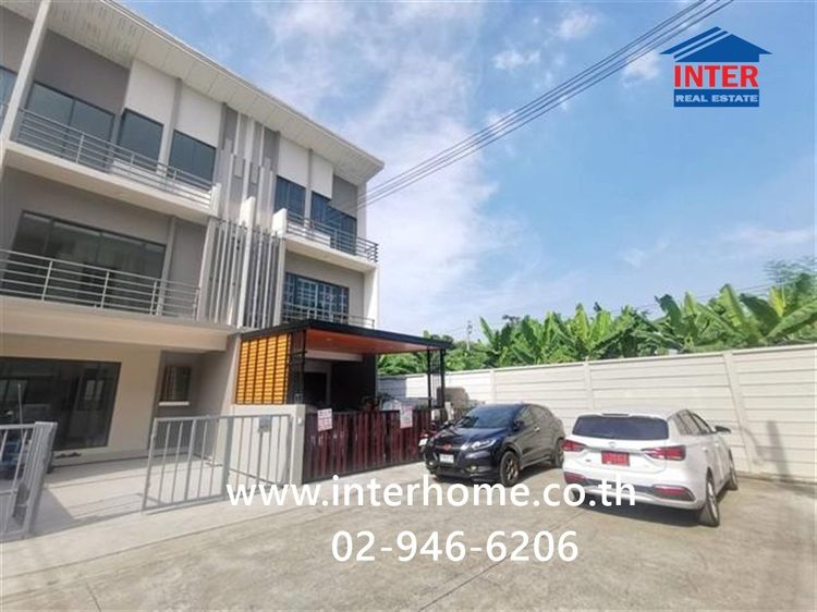 ทาวน์เฮ้าส์ 3 ชั้น 26.9 ตร.ว. หมู่บ้านเจแกรนด์ สาทร-กัลปพฤกษ์ ถนนกัลปพฤกษ์ ถนนกาญจนาภิเษก เขตบางบอน กรุงเทพมหานคร