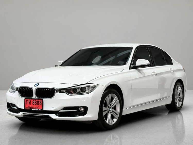 BMW Series 3 2014 320d Sedan ดีเซล ไม่ติดแก๊ส เกียร์อัตโนมัติ ขาว รูปที่ 3
