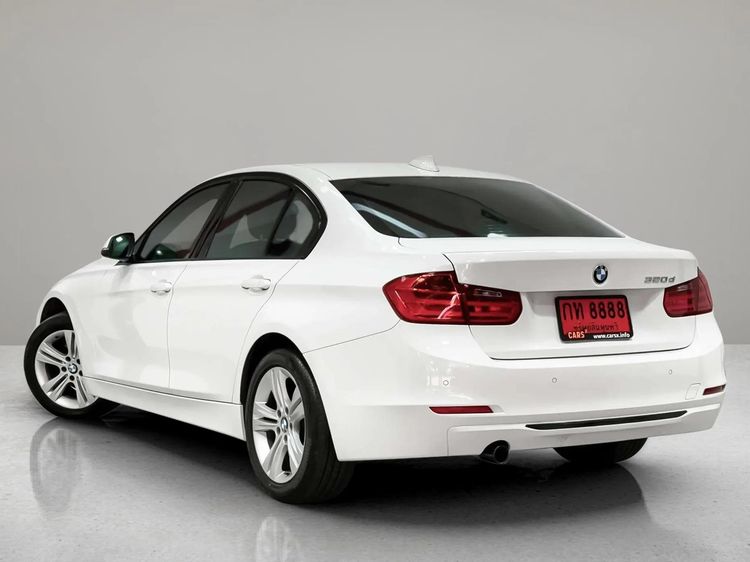 BMW Series 3 2014 320d Sedan ดีเซล ไม่ติดแก๊ส เกียร์อัตโนมัติ ขาว รูปที่ 4