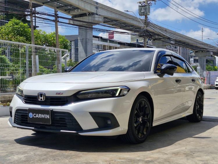Honda Civic 2022 1.5 Turbo RS Sedan เบนซิน ไม่ติดแก๊ส เกียร์อัตโนมัติ ขาว