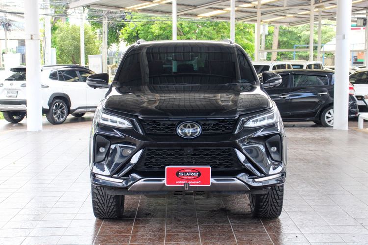 Toyota Fortuner 2020 2.8 LEGENDER 2WD AT Utility-car ดีเซล ไม่ติดแก๊ส เกียร์อัตโนมัติ ดำ รูปที่ 2