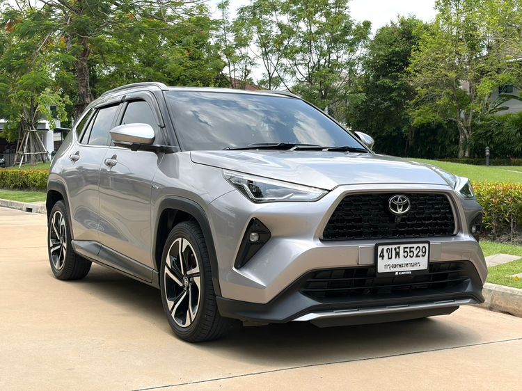 รถ Toyota Yaris Cross 1.5 HEV Premium Luxury สี เทา