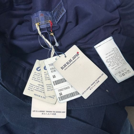 🇯🇵 Blue Blue Japan Indigo Denim Tote – Made in Japan รูปที่ 8