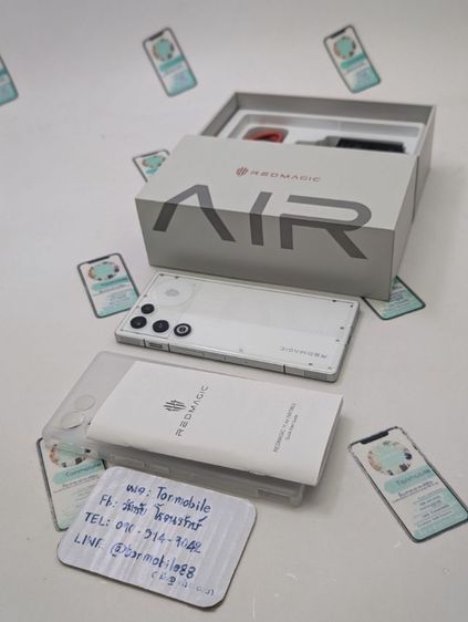 ยี่ห้ออื่นๆ 256 GB ขาย เทิร์น RedMagic 11 Air Ram 12 Rom 256 รอม Global สภาพใหม่เอี่ยม อุปกรณ์ครบยกกล่อง เพียง 16,590 บาท ครับ

