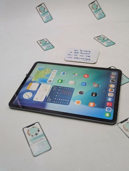 128 GB ขาย เทิร์น iPad Pro 11 2018 Wifi 64 Gb Gray ศูนย์ไทย มีตัวเครื่องอย่างเดียว ไม่มีอุปกรณ์อื่น พร้อม Apple Pencil Gen 2 เพียง 6,990 บาท เท่านั้น ครับ 
