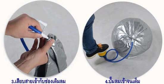 ลูกบอลโยคะ ฟิตบอล ฟิตเนสบอล ช่วยให้คุณมีรูปร่าง เพรียว ฟิต เฟิร์ม เพียง 190 รูปที่ 3