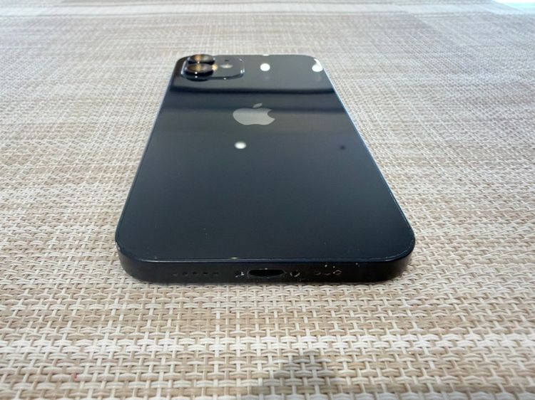 iPhone 12 สีดำ 128 สแกนหน้าไม่ได้หน้าจอเคยเปลี่ยน รูปที่ 4
