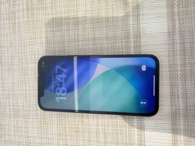 iPhone 12 สีดำ 128 สแกนหน้าไม่ได้หน้าจอเคยเปลี่ยน รูปที่ 6