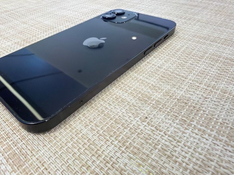 iPhone 12 สีดำ 128 สแกนหน้าไม่ได้หน้าจอเคยเปลี่ยน รูปที่ 2