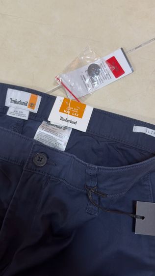กางเกงขายาว Timberland Slim Fit สี Navy เอว W36 L32  รูปที่ 5