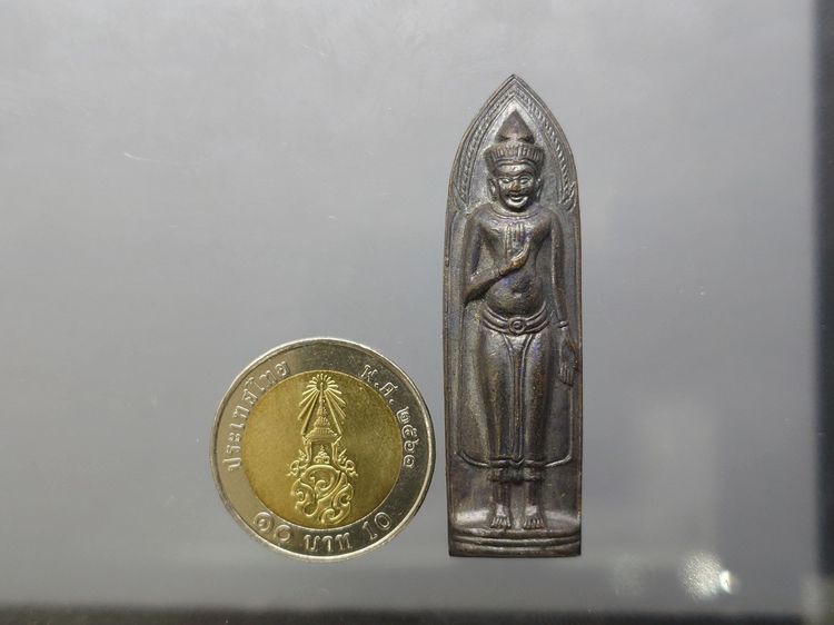 พระร่วงหลังรางปืน บล็อกเจดีย์นูน (หลวงปู่โต๊ะ หลวงปู่แหวน ร่วมปลุกเสก) วัดพระธาตุดอยสุเทพ จ.เชียงใหม่ พ.ศ.2515 รูปที่ 7