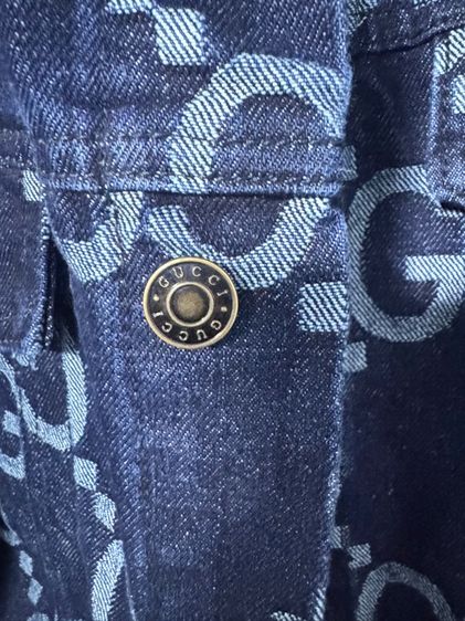 เสื้อแจ็คเก็ตยีนส์ Gucci รูปที่ 7