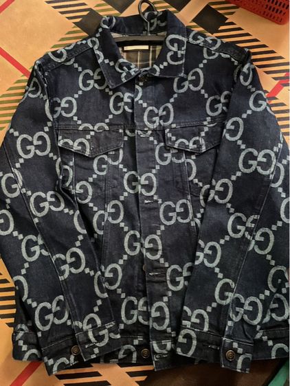 เสื้อแจ็คเก็ตยีนส์ Gucci