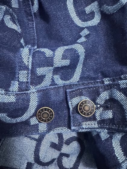 เสื้อแจ็คเก็ตยีนส์ Gucci รูปที่ 9