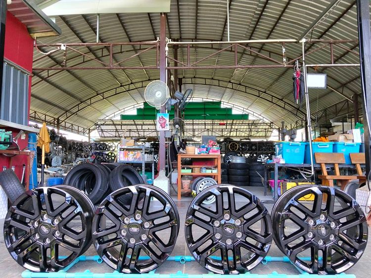 แม็กฟอร์ดป้ายแดง ขอบ17 กว้าง7.5 et55 ใส่ ranger everest รูปที่ 10