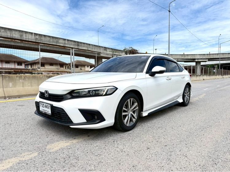 Honda Civic 2022 1.5 EL+ Sedan เบนซิน ไม่ติดแก๊ส เกียร์อัตโนมัติ ขาว รูปที่ 3
