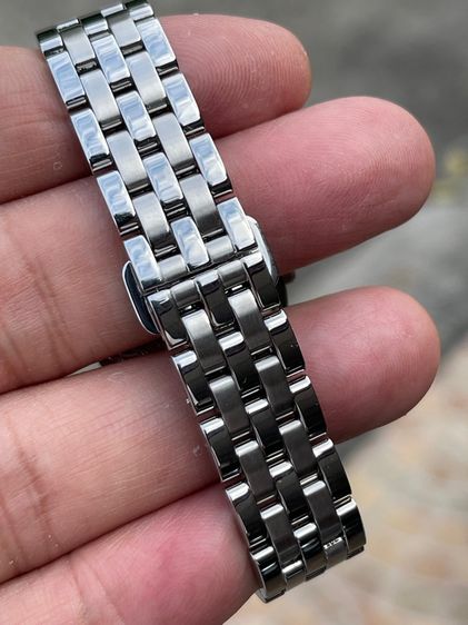 GUCCI Round face Watches 5500L Diamond Quartz Black Dial Women's SS  รูปที่ 8