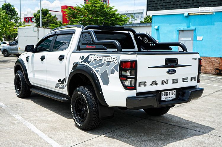 Ford Ranger 2022 2.2 Hi-Rider XLT Pickup ดีเซล ไม่ติดแก๊ส เกียร์อัตโนมัติ ขาว รูปที่ 4