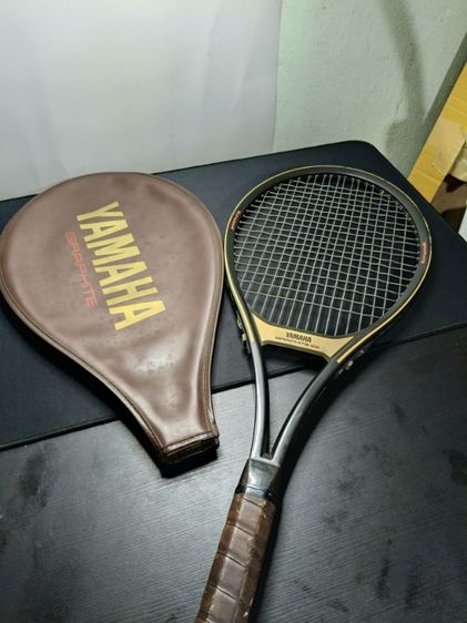 ไม้เทนนิสวินเทจ YAMAHA GRAPHITE SS พร้อมซองหนังแท้ตรงรุ่น สภาพดี