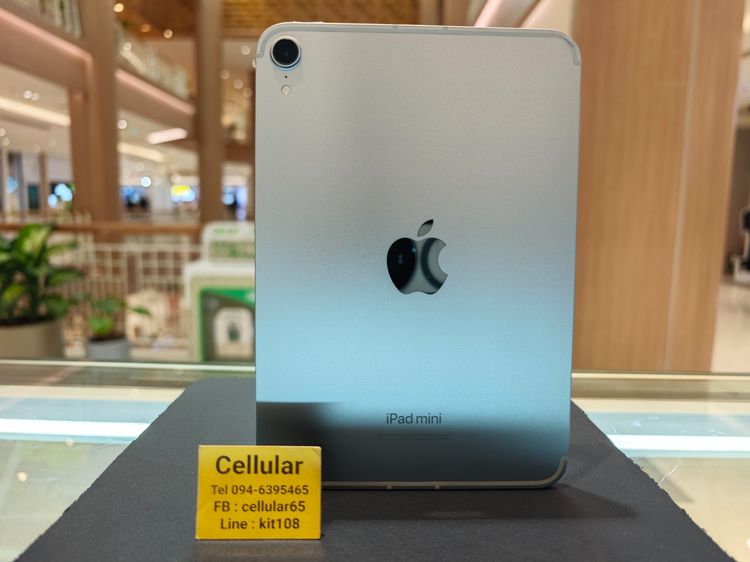 Apple 128 GB  iPad mini7 128GB ใส่ซิม Batt93 เครื่องไทย สภาพดี