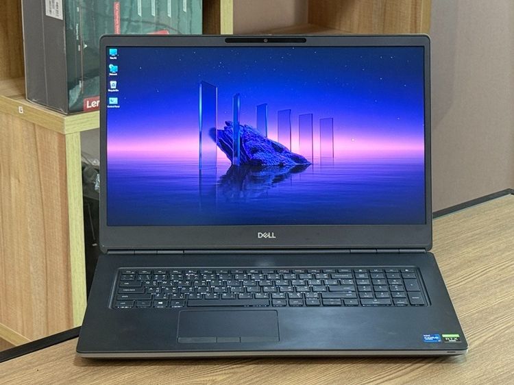 Dell Precision 7760 Mobile WorkStation i7-11850H SSD512GB RAM32GB Quadro RTX A3000 (6GB GDDR6)Win11Pro สินค้ามือสอง งานตัดต่อ ระดับมืออาชีพ
