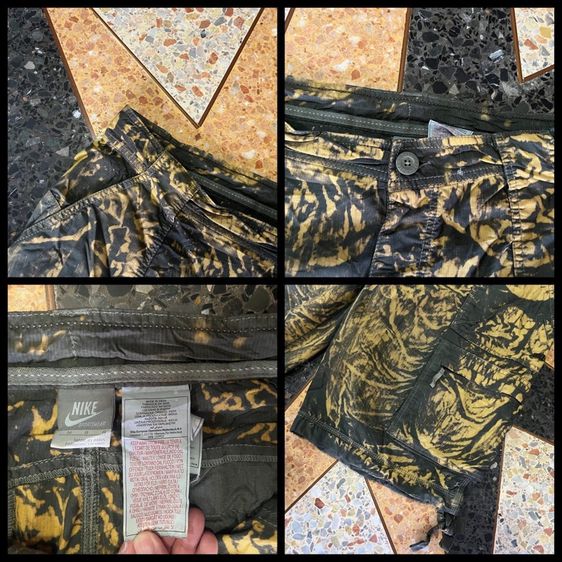 📌NIKE -Cargoขาสั้นแท้💯 เอว 35-36 รูปที่ 5