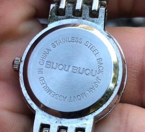 นาฬิกา BIJOU เลดี้ หน้าขาว เข็มดาบ รูปที่ 12