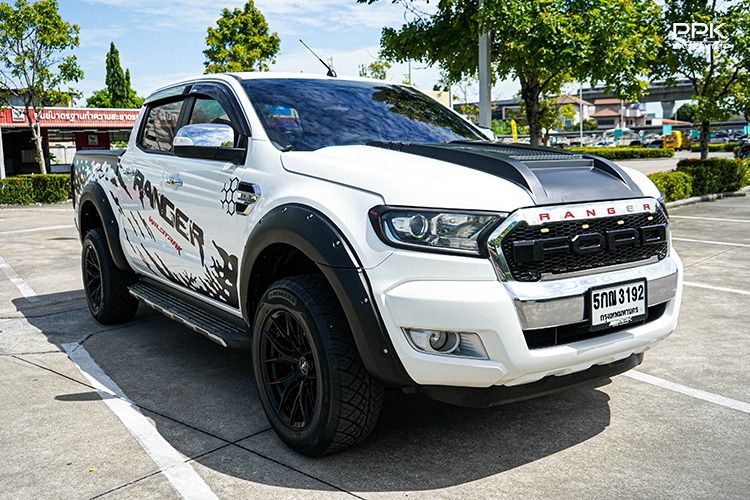 Ford Ranger 2016 2.2 Hi-Rider XLT Pickup ดีเซล ไม่ติดแก๊ส เกียร์ธรรมดา ขาว รูปที่ 3