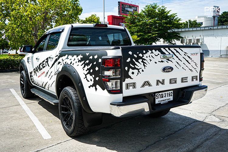 Ford Ranger 2016 2.2 Hi-Rider XLT Pickup ดีเซล ไม่ติดแก๊ส เกียร์ธรรมดา ขาว รูปที่ 4