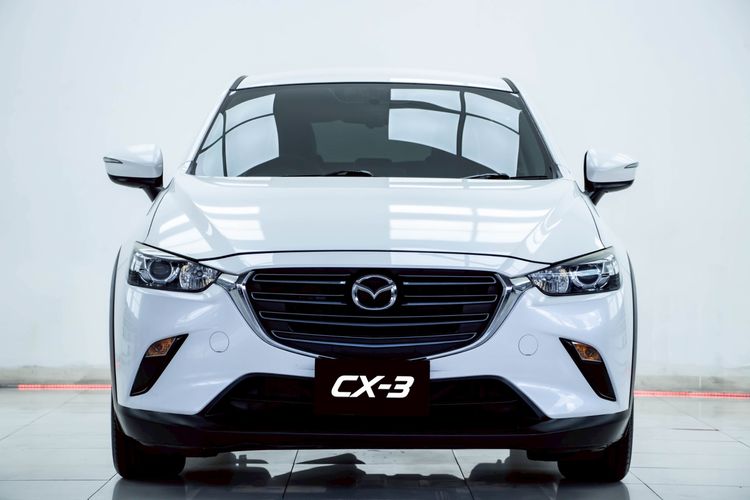 Mazda CX-3 2020 2.0 Base Utility-car เบนซิน ไม่ติดแก๊ส เกียร์อัตโนมัติ ขาว รูปที่ 4