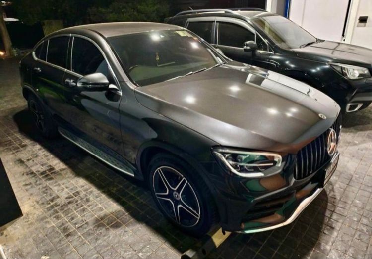 Mercedes-Benz GLC-Class 2021 GLC220d Utility-car ดีเซล ไม่ติดแก๊ส เกียร์อัตโนมัติ เทา รูปที่ 2