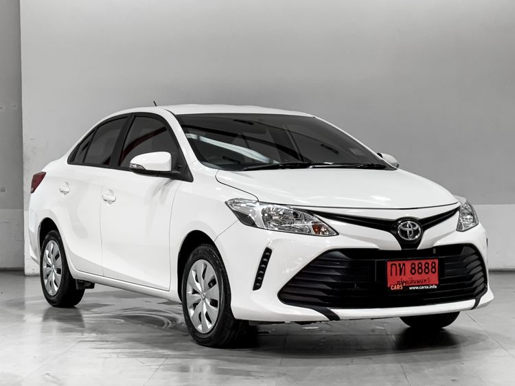 Toyota Vios 2022 1.5 Entry Sedan เบนซิน ไม่ติดแก๊ส เกียร์อัตโนมัติ ขาว
