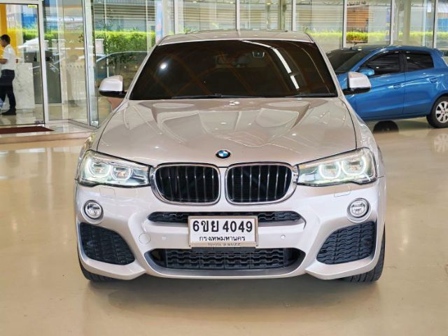 BMW X4 2018 2.0 xDrive20d M Sport 4WD Sedan ดีเซล ไม่ติดแก๊ส เกียร์อัตโนมัติ บรอนซ์ทอง รูปที่ 2