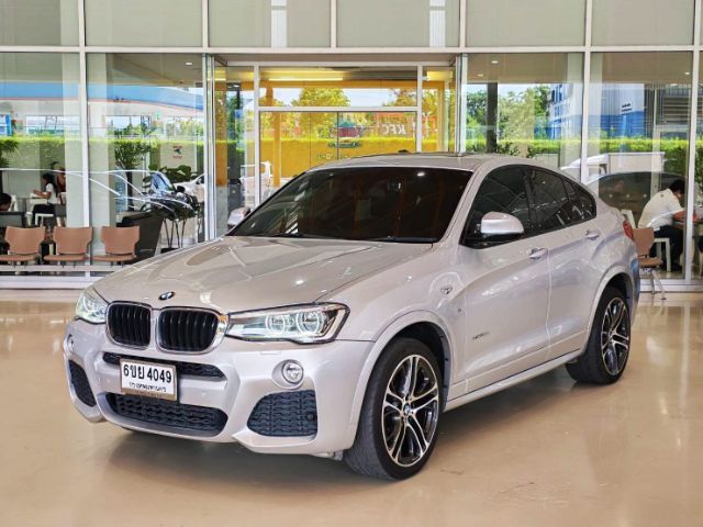 BMW X4 2018 2.0 xDrive20d M Sport 4WD Sedan ดีเซล ไม่ติดแก๊ส เกียร์อัตโนมัติ บรอนซ์ทอง