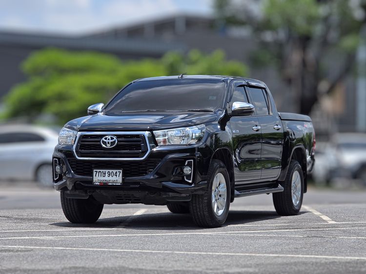 Toyota Hilux Revo 2018 2.4 Prerunner E Pickup ดีเซล ไม่ติดแก๊ส ดำ