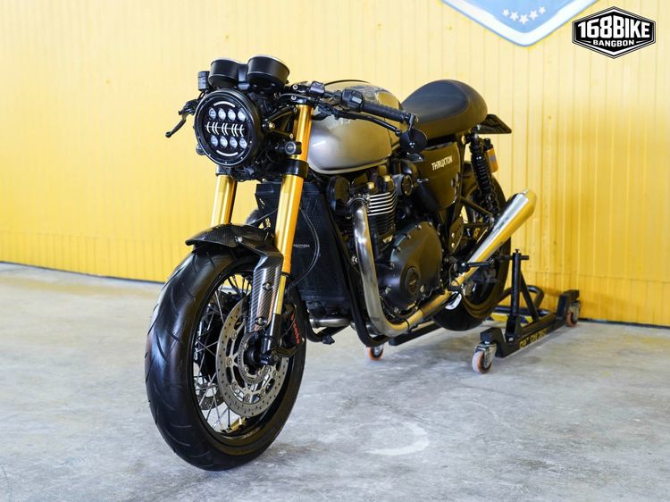 Triumph Thruxton R ปี 2018 ฟรีดาวน์ออกรถใช้เงิน 0 บาท