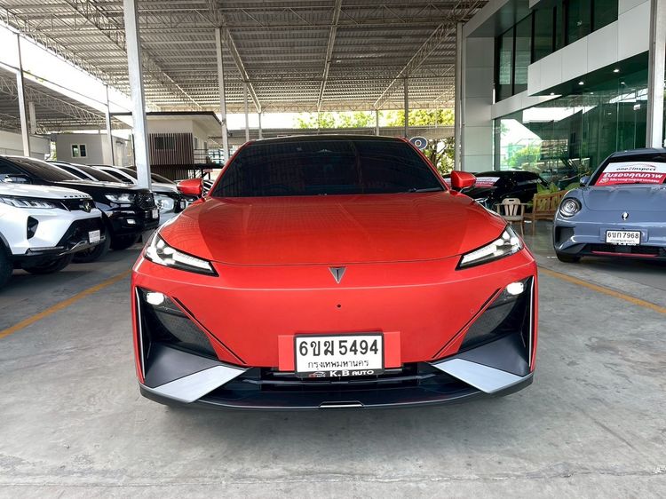 Changan Deepal 2023 S07 Sedan ไฟฟ้า ไม่ติดแก๊ส เกียร์อัตโนมัติ ส้ม รูปที่ 3