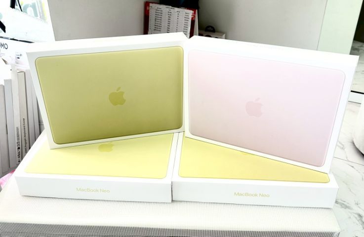Apple อื่นๆ ใช่ 8 กิกะไบต์ แมค โอเอส อื่นๆ MacBook Neo 13” สีเหลือง สีชมพู
8 512gb
