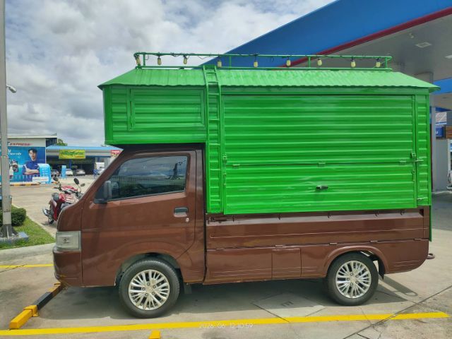 Suzuki Carry 2020 1.5 Pickup เบนซิน ไม่ติดแก๊ส เกียร์ธรรมดา น้ำตาล