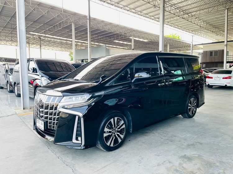 รถ Toyota Alphard 2.5 S C-Package สี ดำ