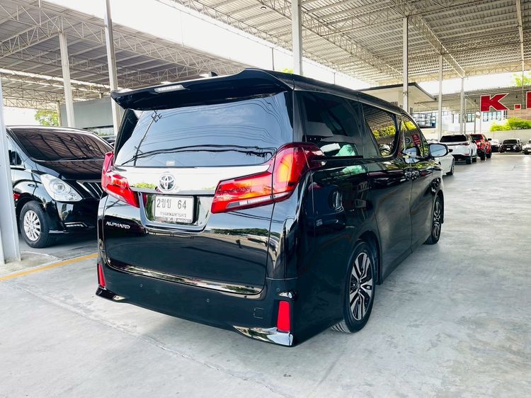 Toyota Alphard 2021 2.5 S C-Package Van เบนซิน ไม่ติดแก๊ส เกียร์อัตโนมัติ ดำ รูปที่ 4