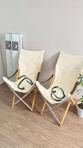 เก้าอี้แคมป์ปิ้ง Snow Peak Take Bamboo Chair Long TR   รูปที่ 2