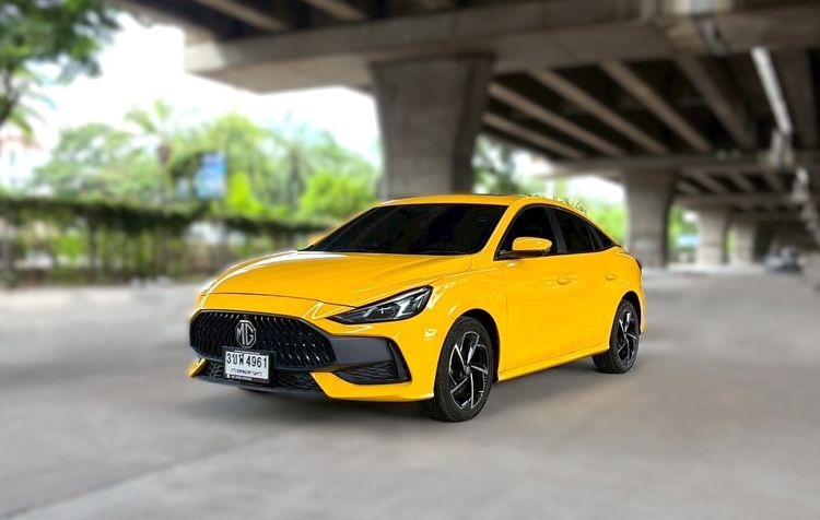 MG MG5 2023 1.5 D+ Sedan เบนซิน ไม่ติดแก๊ส เกียร์อัตโนมัติ เหลือง