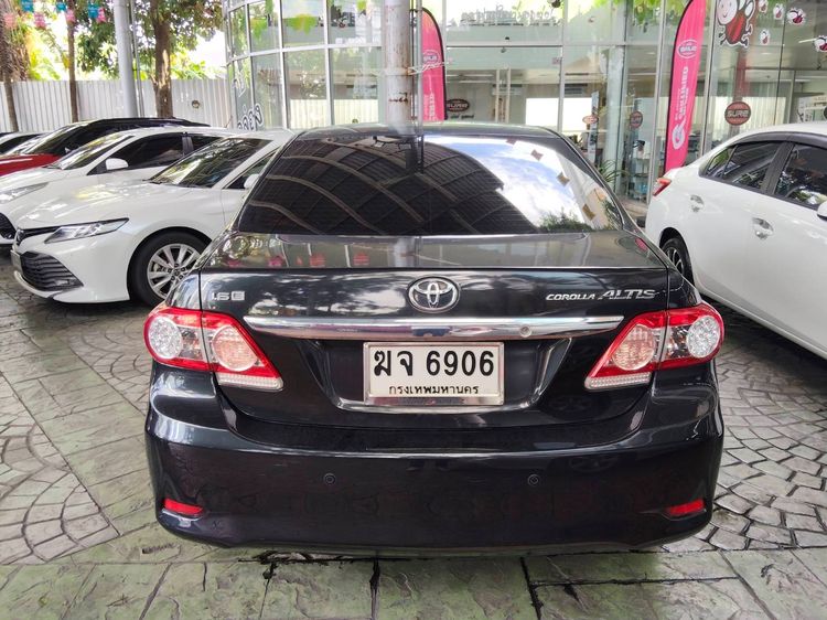 Toyota Altis 2012 1.6 E Sedan เบนซิน ไม่ติดแก๊ส เกียร์อัตโนมัติ ดำ รูปที่ 4