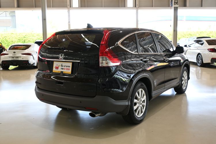 Honda CR-V 2012 2.0 E 4WD Utility-car เบนซิน ไม่ติดแก๊ส เกียร์อัตโนมัติ ดำ รูปที่ 4